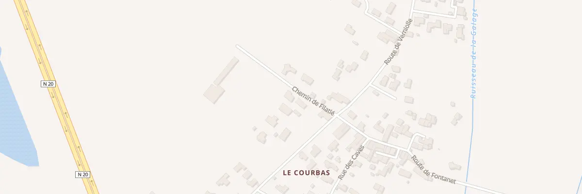 Plan du 5 Che de Filatie à Varilhes