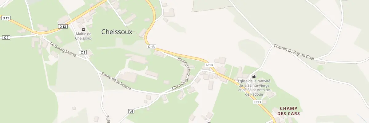 Plan du 3 Che du Vieux Fournil à Cheissoux