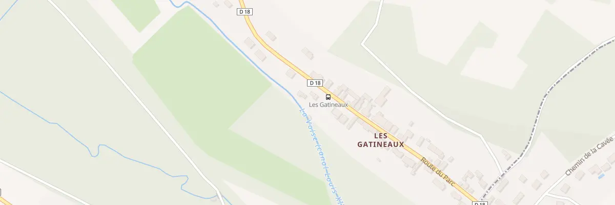 Plan du 13 Rte du Parc à Bailleau-Armenonville