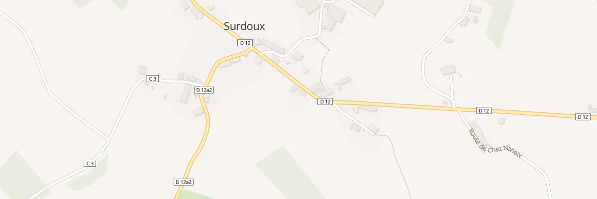Plan du 5019 Surdoux à Surdoux