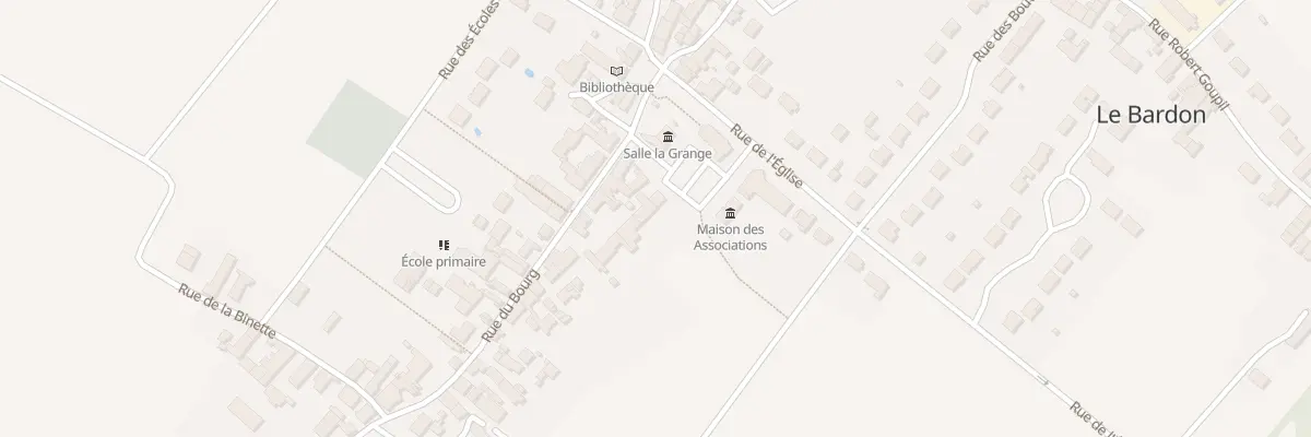 Plan du 31 Rue du Bourg au Bardon