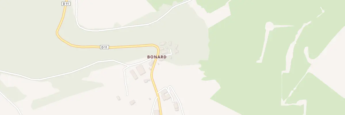 Plan du 5167F Bonard à Strenquels