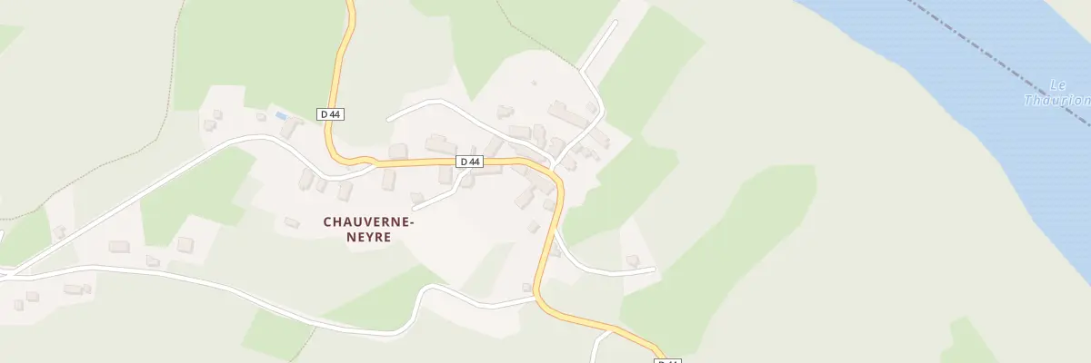 Plan du 7 Chauverne Neyre à Châtelus-le-Marcheix