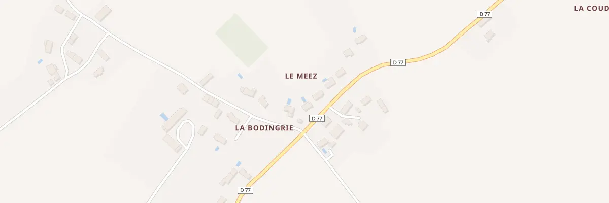Plan du 5105 La Bodingrie à Vineuil