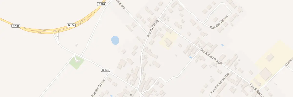 Plan du 3 Rue du Bourg au Bardon