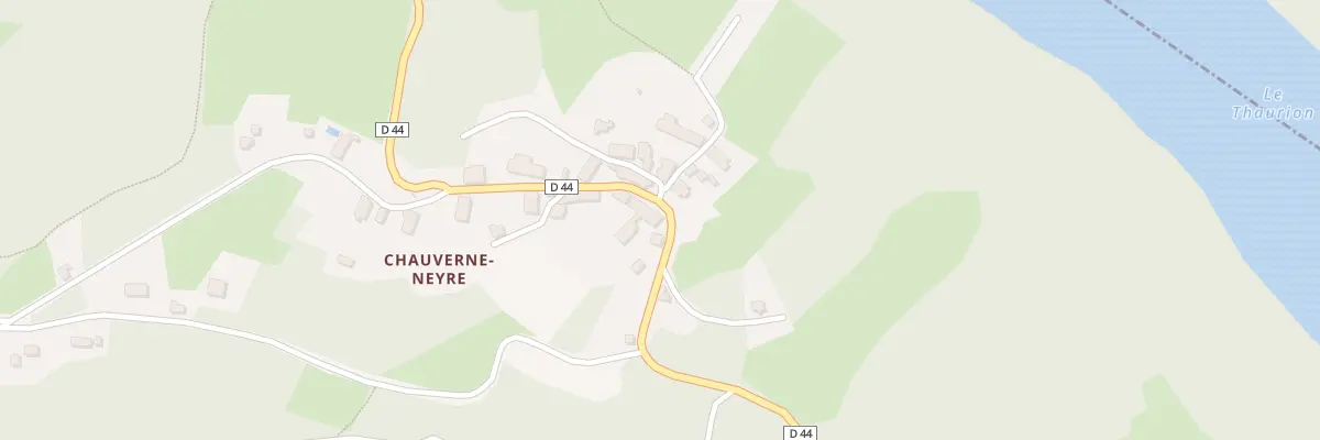 Plan du 5 Chauverne Neyre à Châtelus-le-Marcheix