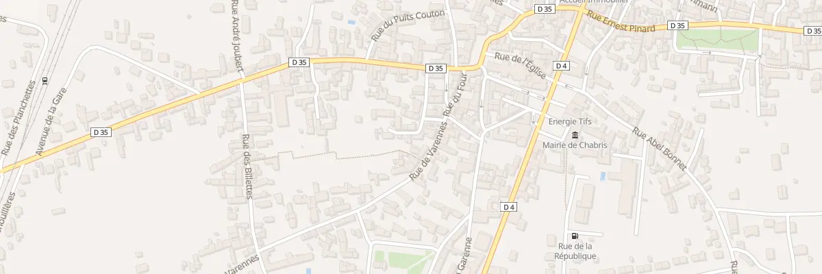 Plan du 5094 Rue du Chauchy à Chabris