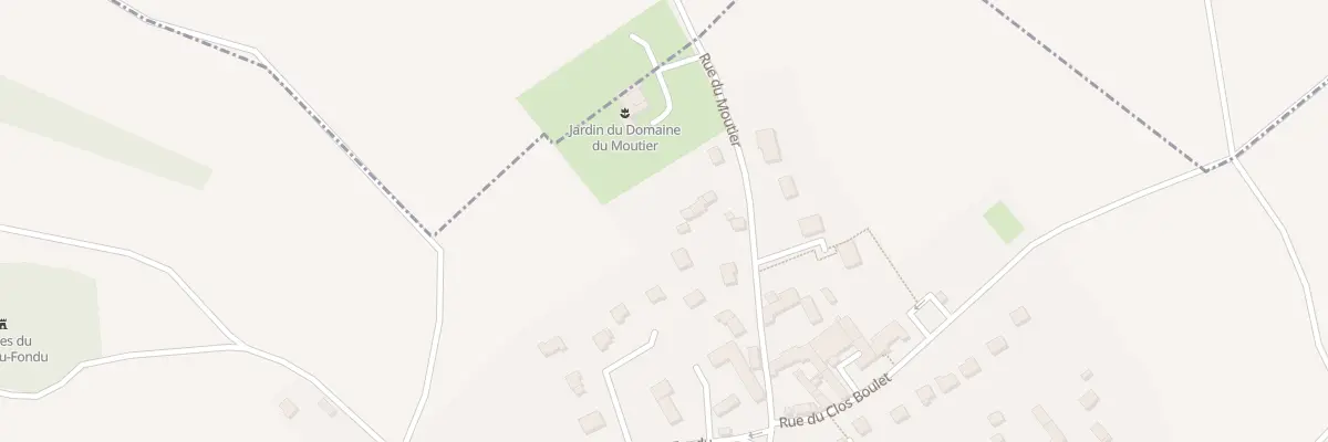 Plan du 6B Rue du Moutier à Fontenay-Mauvoisin