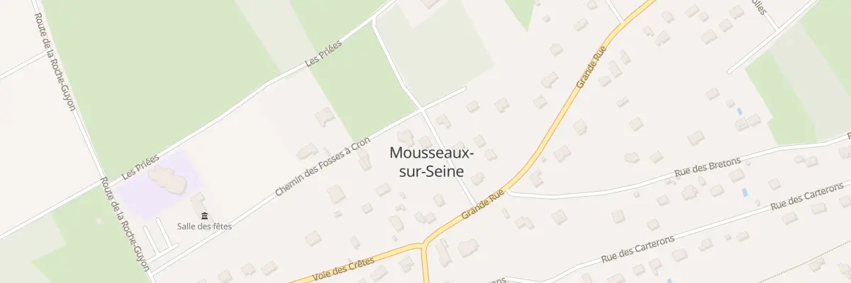 Plan du 137 Gr Grande Rue à Mousseaux-sur-Seine