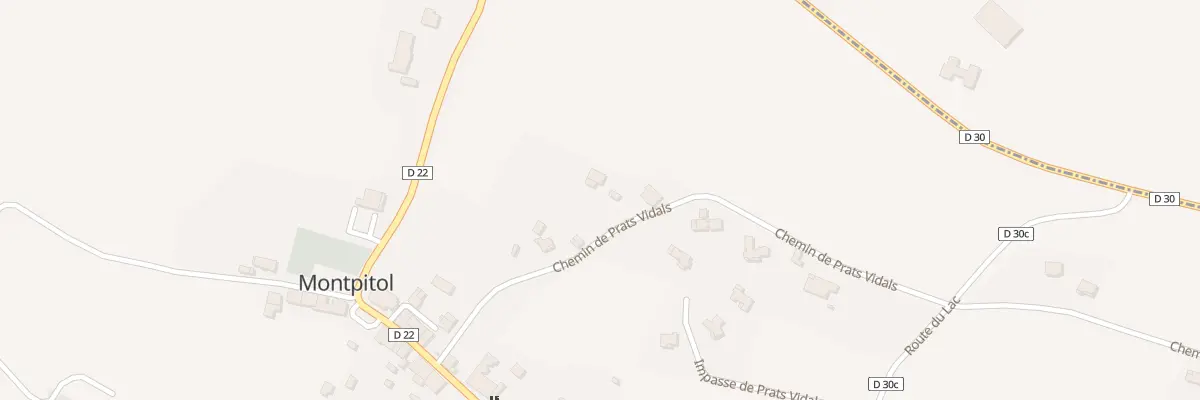 Plan du 32 Che de Prats Vidals à Montpitol