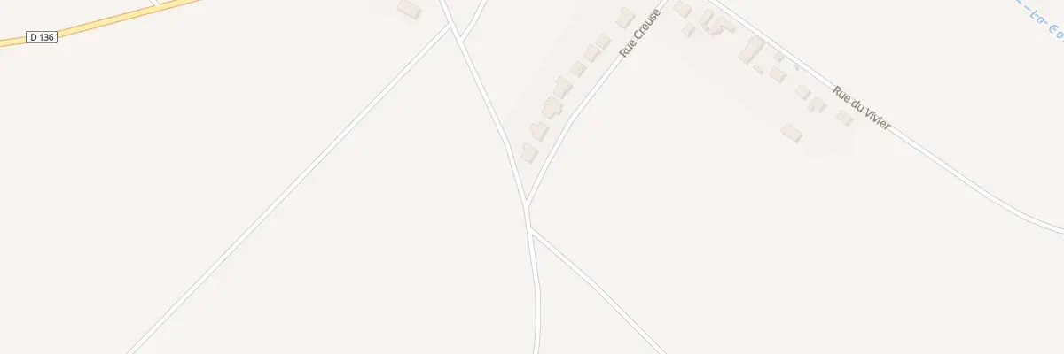 Plan du 15 Rue Creuse à Villeneuve-sur-Conie