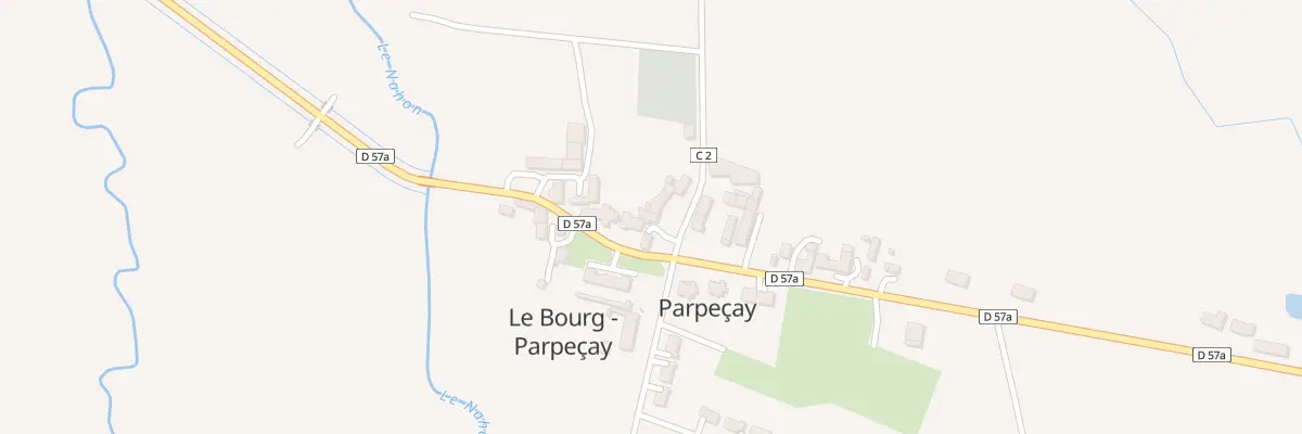 Plan du 3 Rue des Challandières à Val-Fouzon
