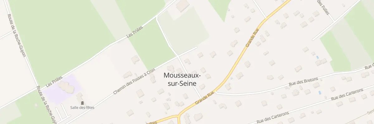 Plan du 6 Che des Cheminets à Mousseaux-sur-Seine