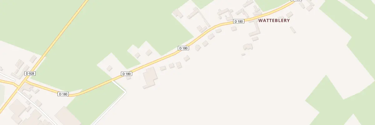 Plan du 3 Watteblery à Bouillancourt-en-Séry