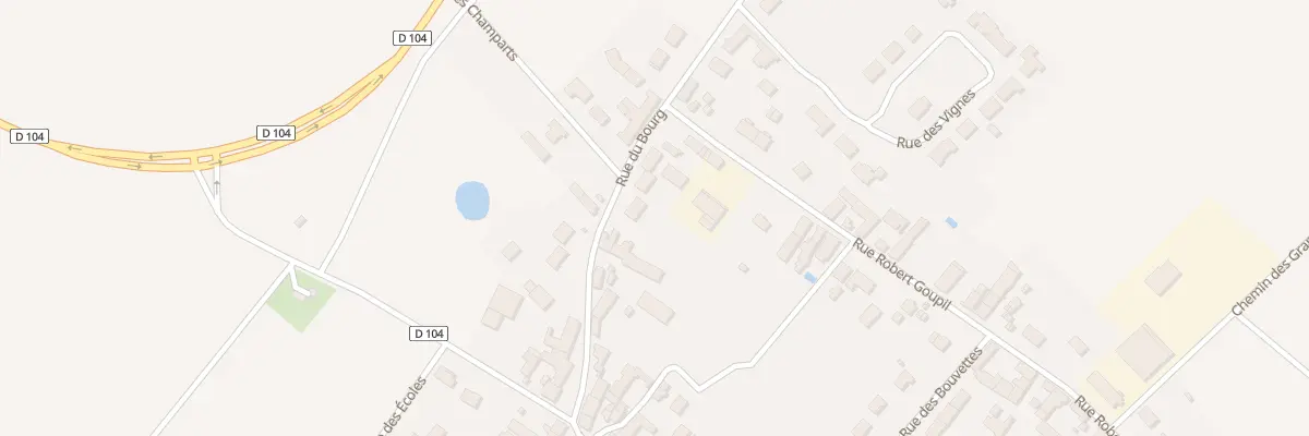 Plan du 1T Rue du Bourg au Bardon