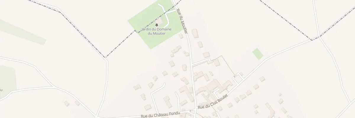 Plan du 6 Rue du Moutier à Fontenay-Mauvoisin