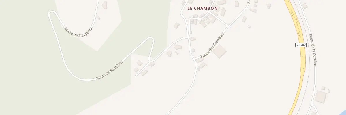 Plan du 5458 Le Chambon à Saint-Hilaire-Peyroux