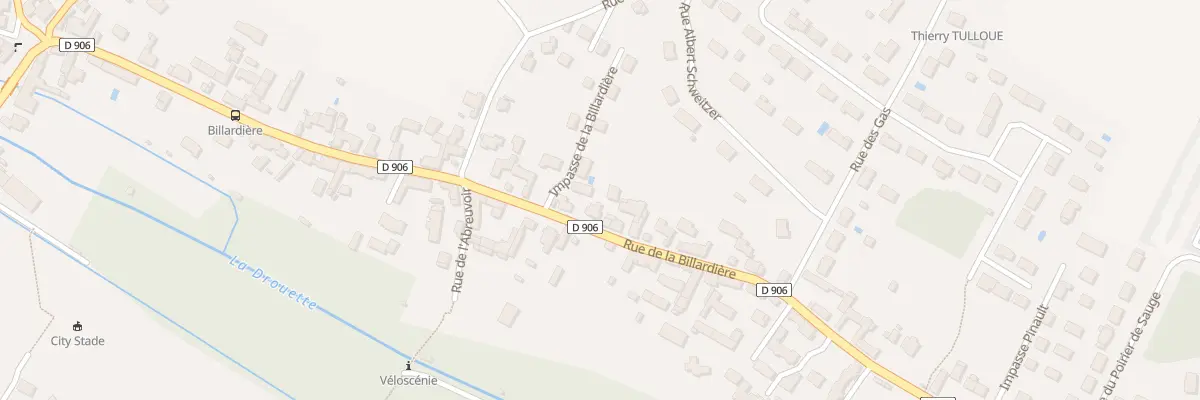Plan du 49 Rue de la Billardière à Hanches
