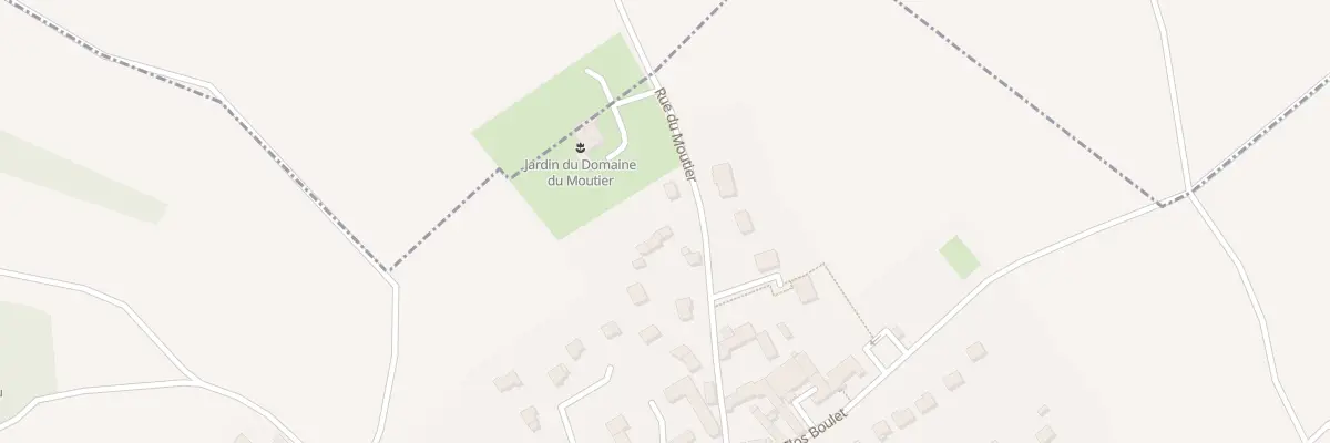 Plan du 8 Rue du Moutier à Fontenay-Mauvoisin