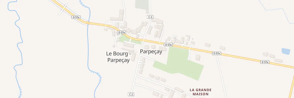 Plan du 2 Rue du Châtelet à Val-Fouzon