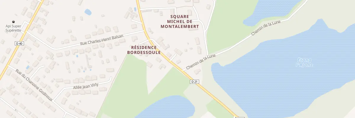 Plan du 43 Rue des Anciens Combattants à Velles