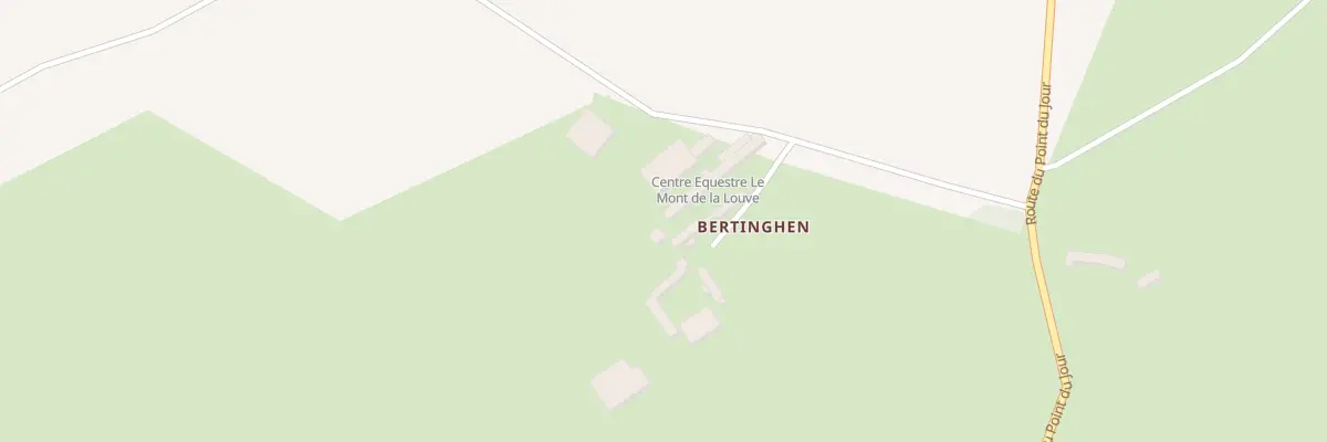 Plan du 250 Imp de la Louve à Bazinghen