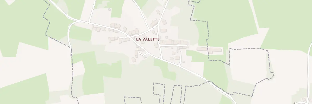 Plan du 17 La Valette à Dun-le-Palestel