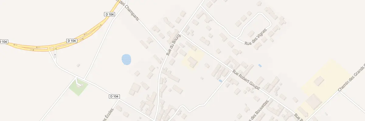 Plan du 1B Rue du Bourg au Bardon