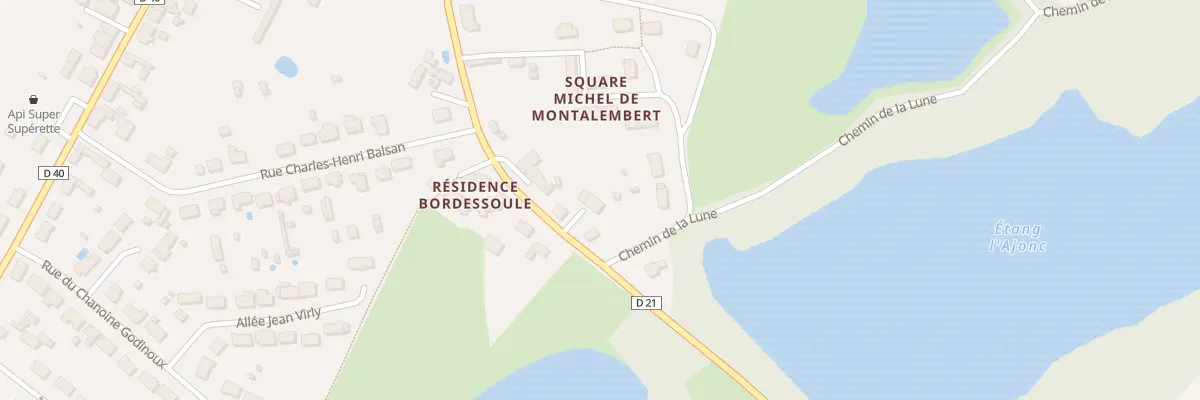 Plan du 45 Rue des Anciens Combattants à Velles