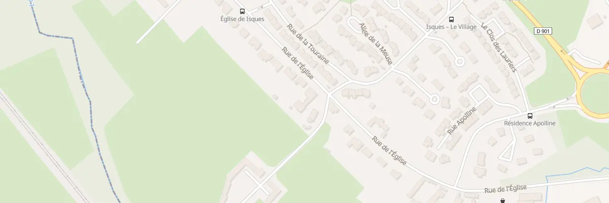 Plan du 30 Rue de L ’Eglise à Isques