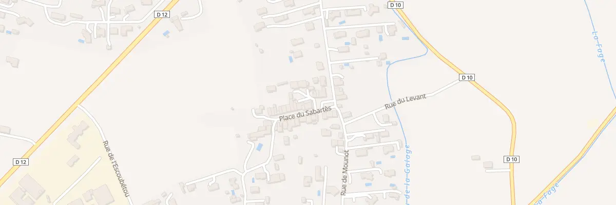 Plan du 6A Pl du Sabartes à Verniolle