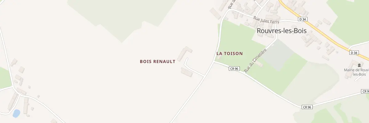 Plan du 5215 Boisrenaud à Rouvres-les-Bois