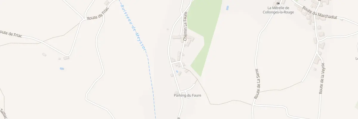 Plan du 5064 Le Bourg à Collonges-la-Rouge