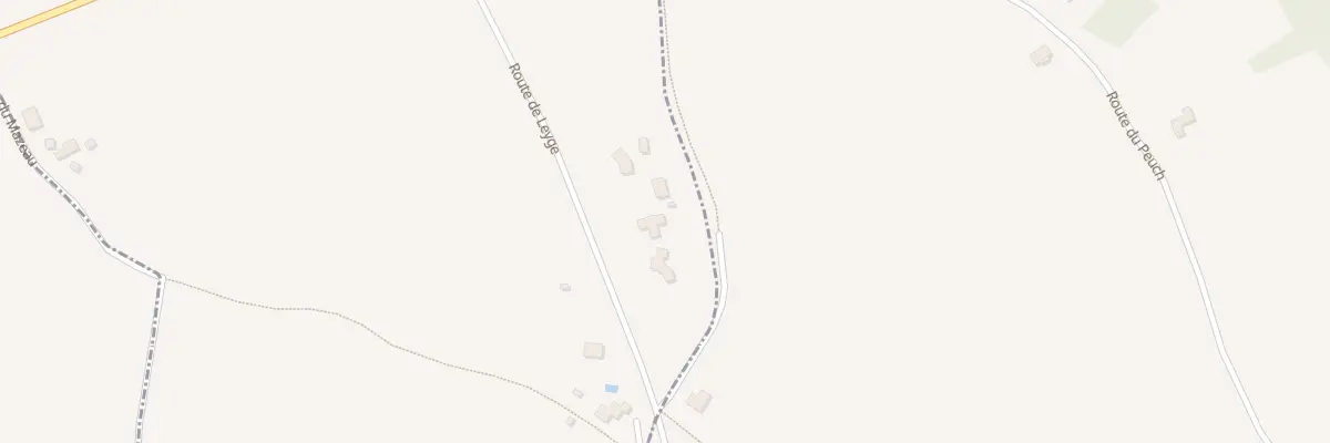 Plan du 357 Rte de Leyge à Saillac