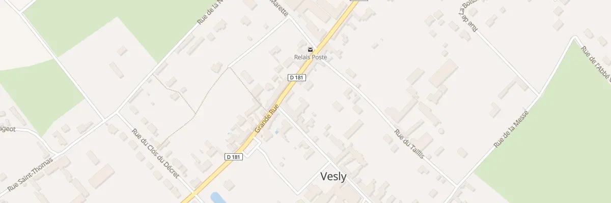 Plan du 1 Rue de l’Ormetel à Vesly