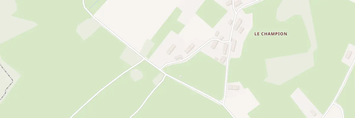 Plan du 24 Le Champion à Maison-Feyne