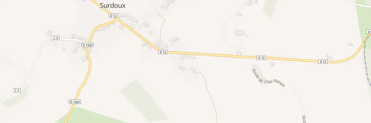 Plan du 5023 Surdoux à Surdoux