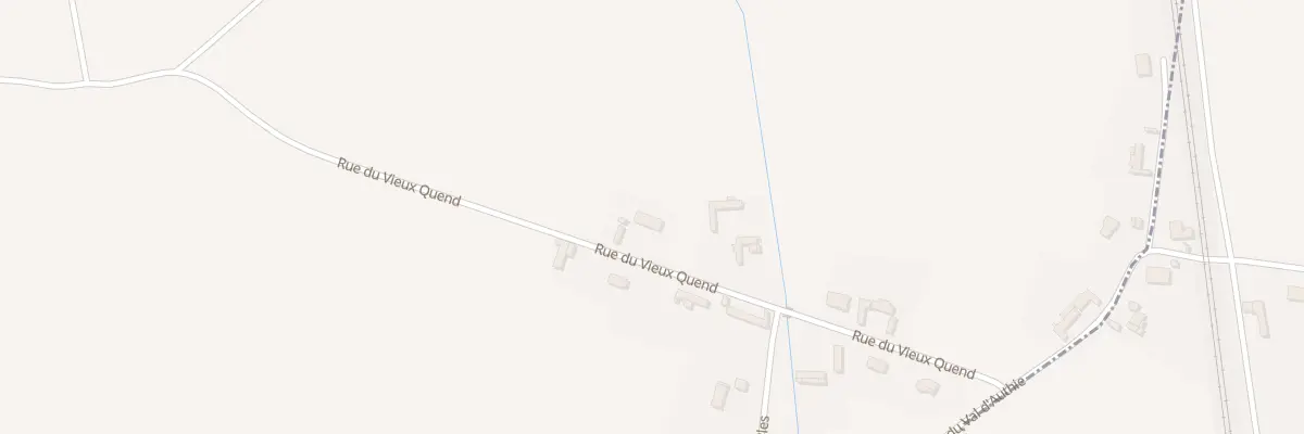 Plan du 9008 Rue du Vieux Quend à Quend