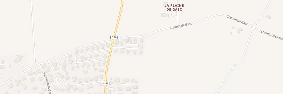 Plan du 6 Rue du 19 Mars 1962 à La Tour-du-Crieu