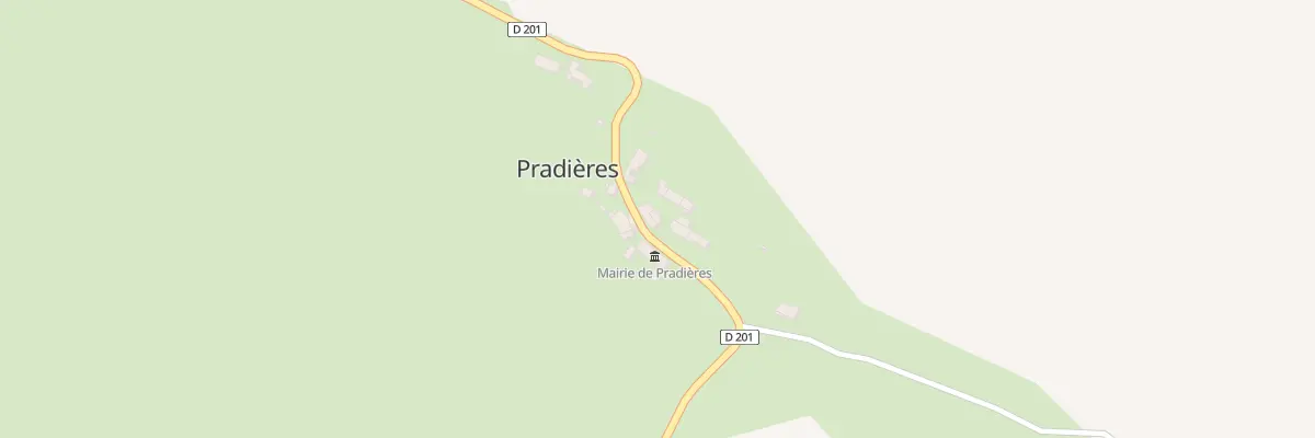 Plan du 11 Minjou à Pradières