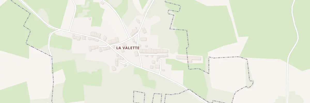 Plan du 22 La Valette à Dun-le-Palestel