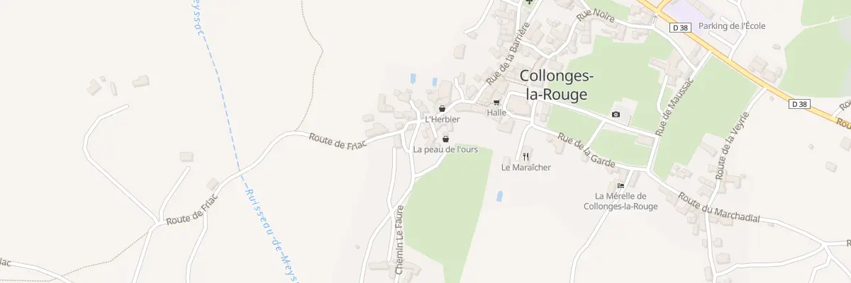Plan du 5272 Le Bourg à Collonges-la-Rouge