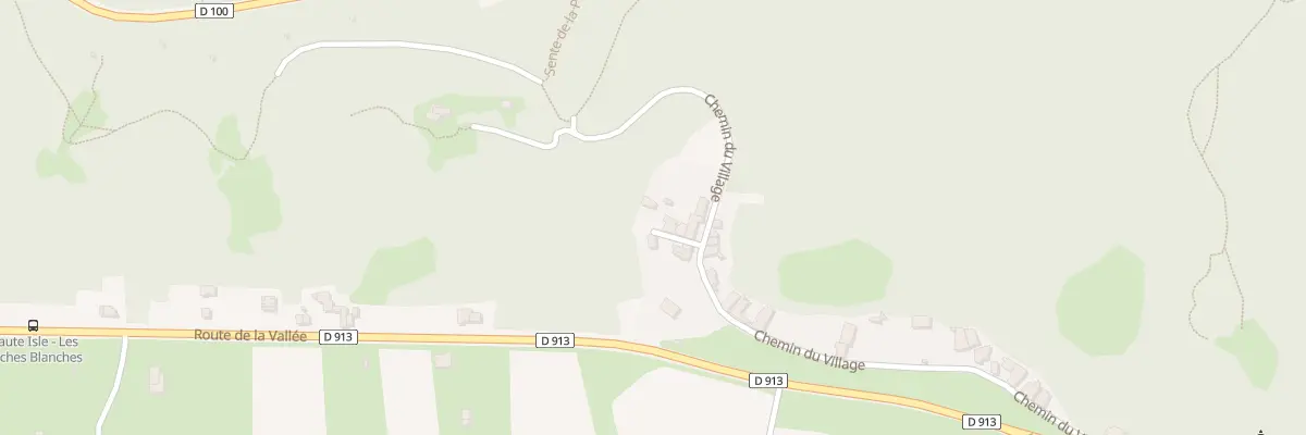 Plan du 4 Sen des Badoises à Haute-Isle