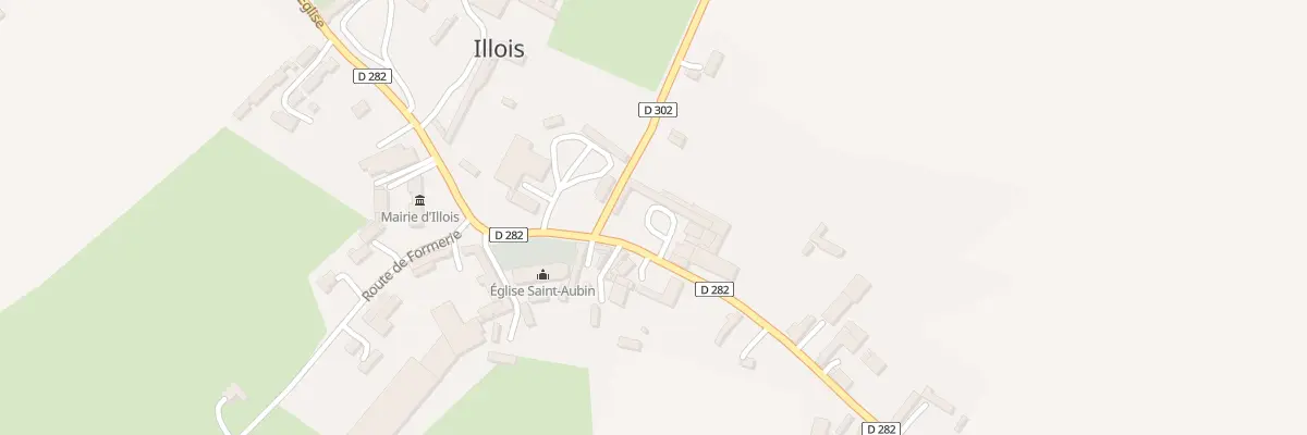 Plan du 4 Rte de Coupigny à Illois