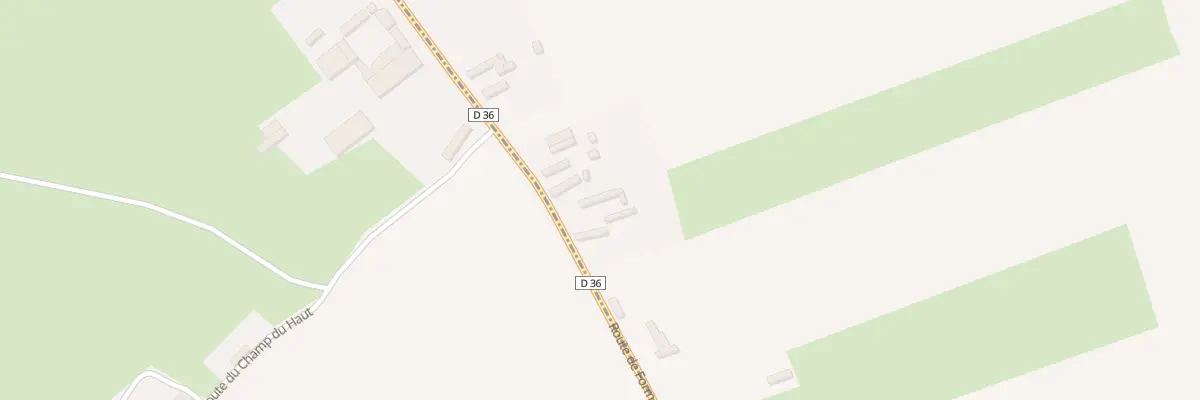 Plan du 1659 Rte de Formerie à Conteville