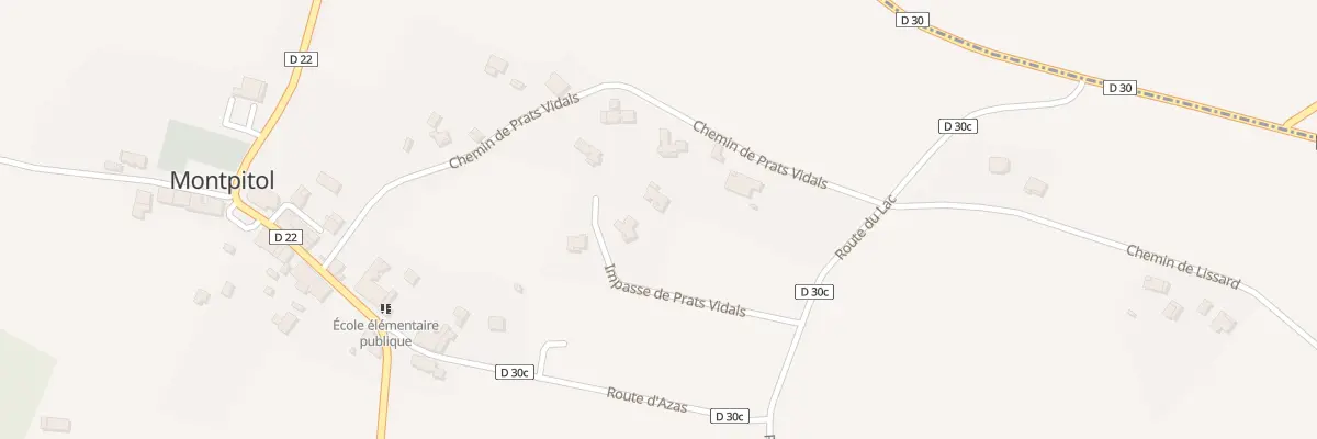 Plan du 22 Imp de Prats Vidals à Montpitol