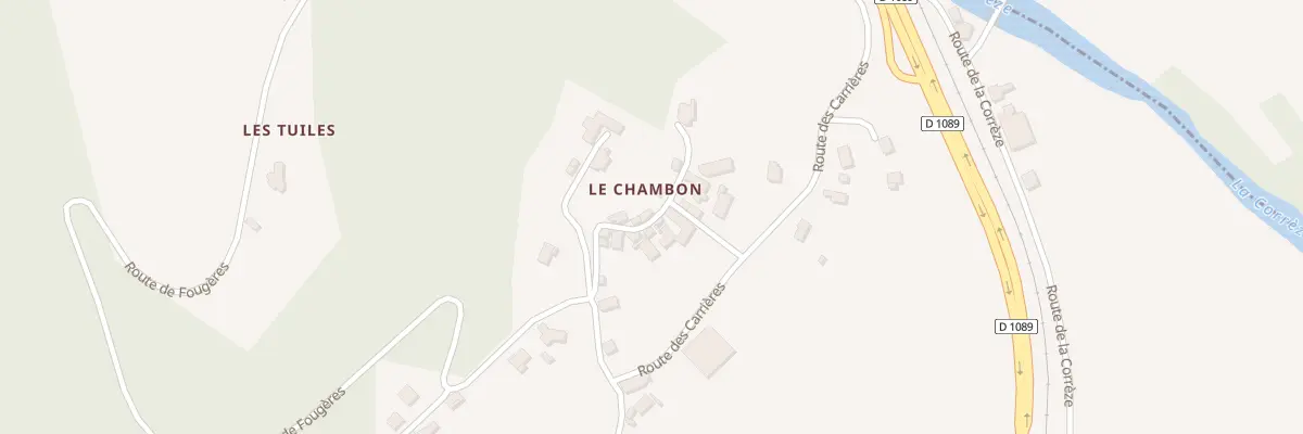 Plan du 5194 Le Chambon à Saint-Hilaire-Peyroux