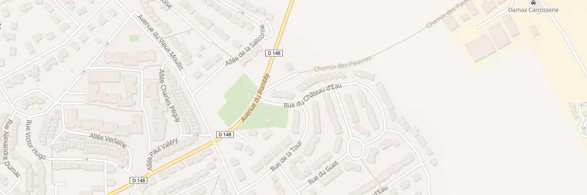 Plan du 7 Rue du Château d’Eau à Étaples