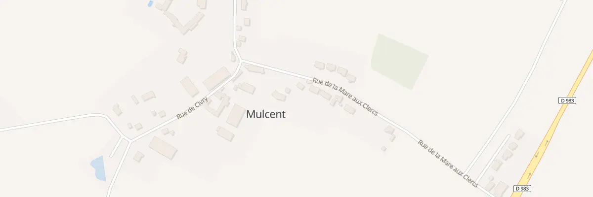 Plan du 4 Rue de la Mare aux Clercs à Mulcent