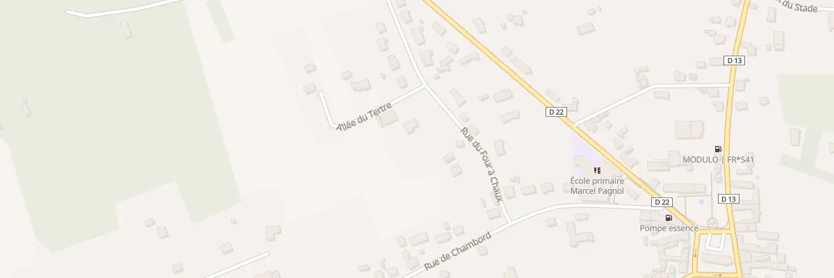Plan du 140 Rue du Four à Chaux à Dhuizon